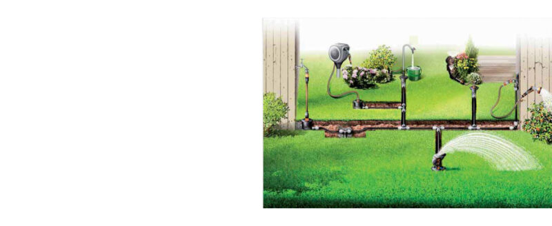 Gardena Micro-Drip-System Tropfbewässerung Hochbeet/Beet (35 Pflanzen): Starter-Set – Bild 3
