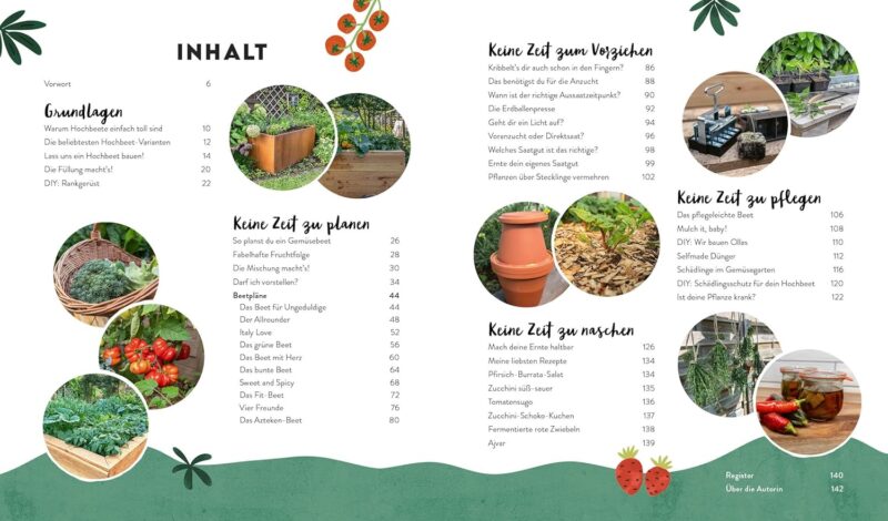 Keine Zeit zu gärtnern – Easy Ernteglück im Hochbeet: Mit Beetplänen, Profi-Tipps und Gemüse-Porträts – Bild 2