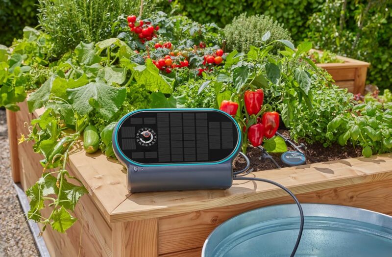 Gardena AquaBloom L Set, autarkes Bewässerungssystem für Balkon, Terrassen und Hochbeete, ohne Wasser- oder Stromanschluss, einfache Installation, versorgt bis zu 30 Pflanzen (13330-20) – Bild 4