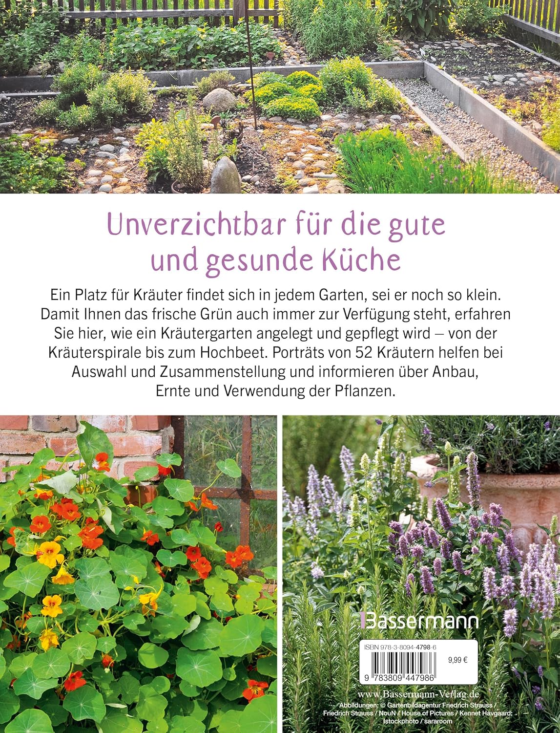 Kräutergärten anlegen und pflegen. Biologisch gärtnern und genießen: Mit 50 Kräuterporträts und Pflanzplänen für Kräuterspirale, Hochbeet, Rondell, ... Kräuteruhr sowie Heilkräutergarten – Bild 2