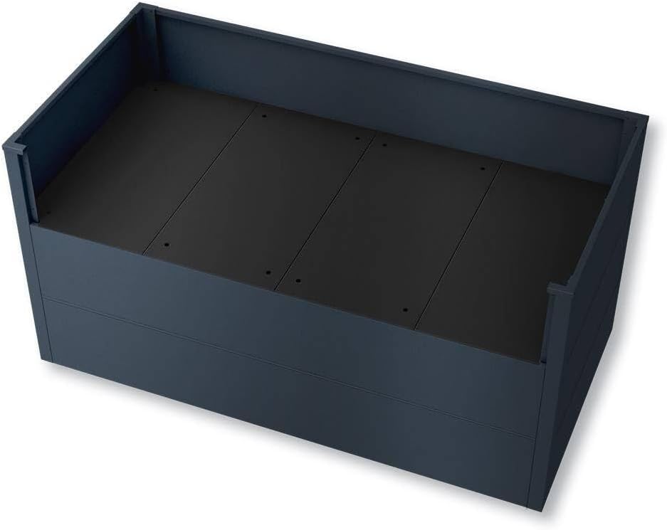 Metzler Intermediate Shelf for Raised Beds 150 x 75 x 77 cm - Sturdy Shelf Extension, Galvanised Steel, Powder Coated, Reduces Soil Volume – Bild 3
