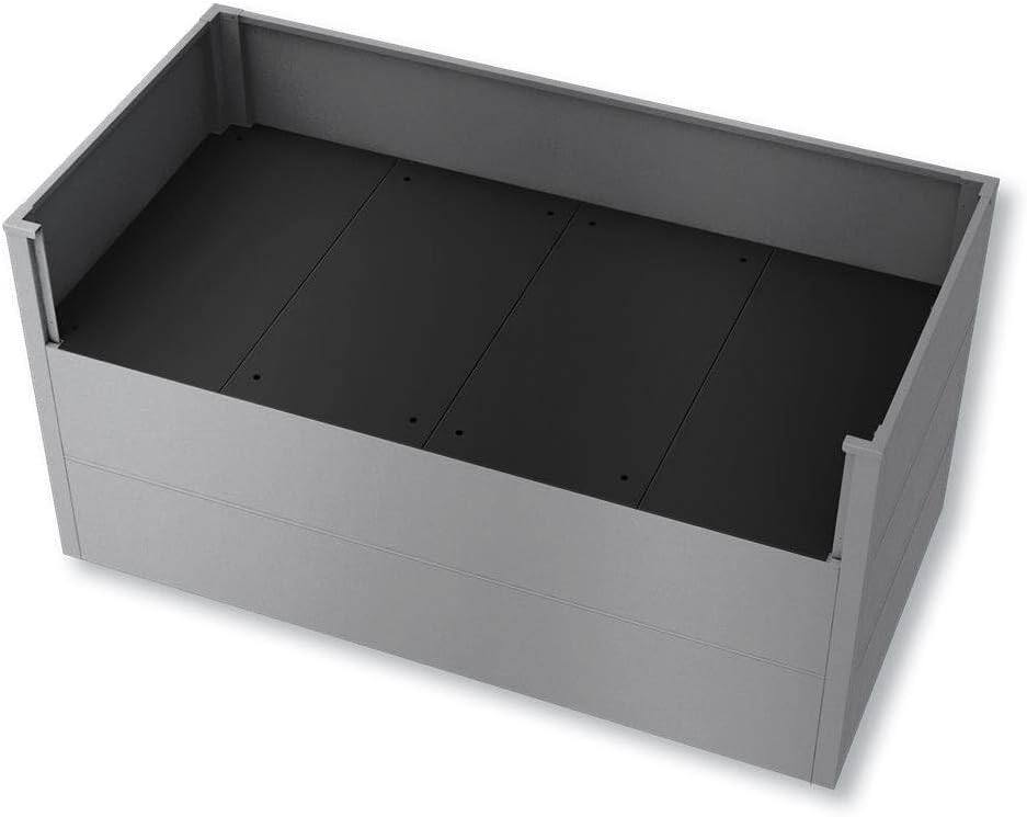 Metzler Intermediate Shelf for Raised Beds 150 x 75 x 77 cm - Sturdy Shelf Extension, Galvanised Steel, Powder Coated, Reduces Soil Volume – Bild 6