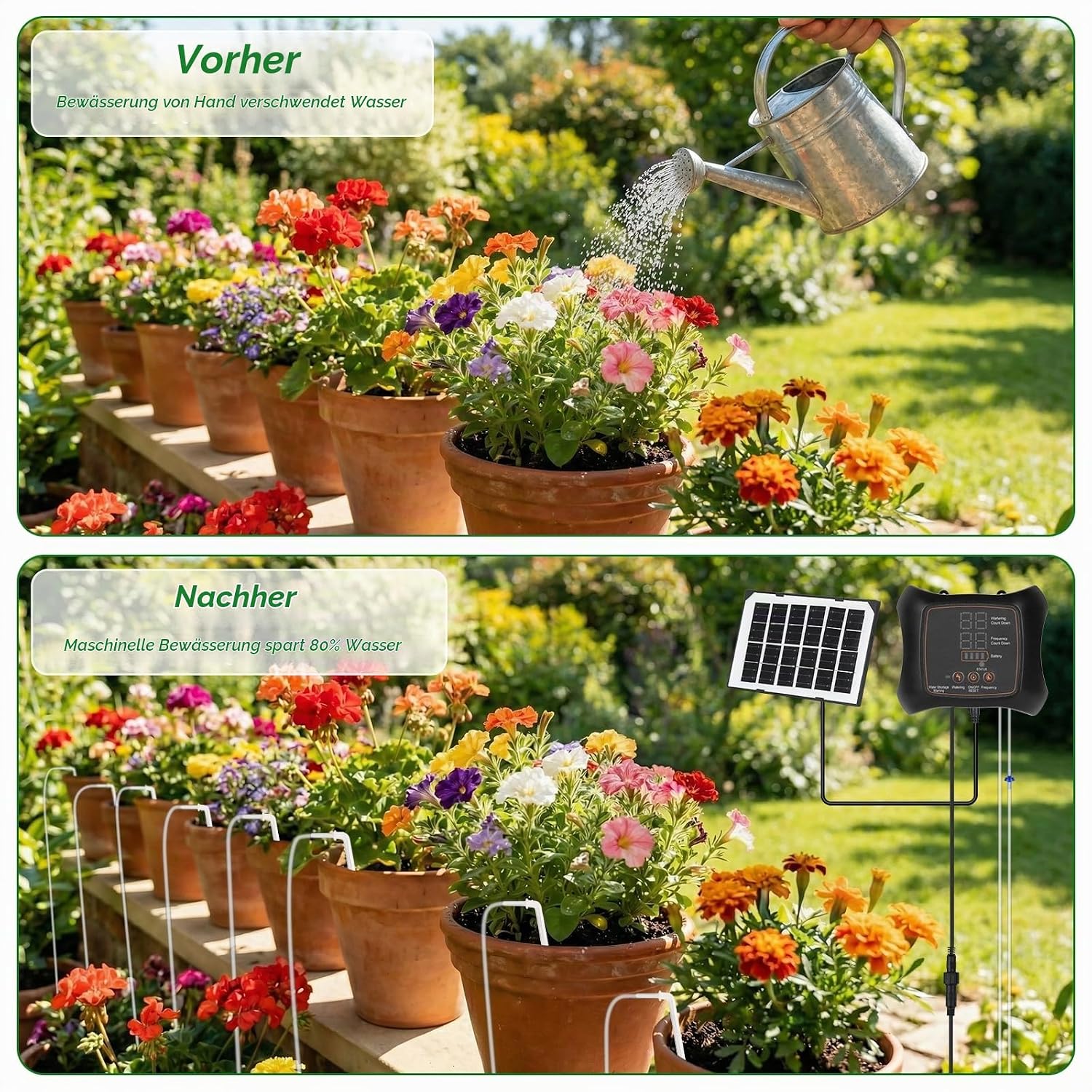 Solar Watering System Garden Automatic Watering – Bild 6